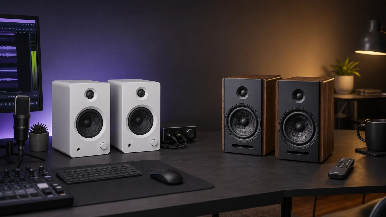 Edifier MR4 vs R1280DBs: Studio Monitor or Desk Speaker?