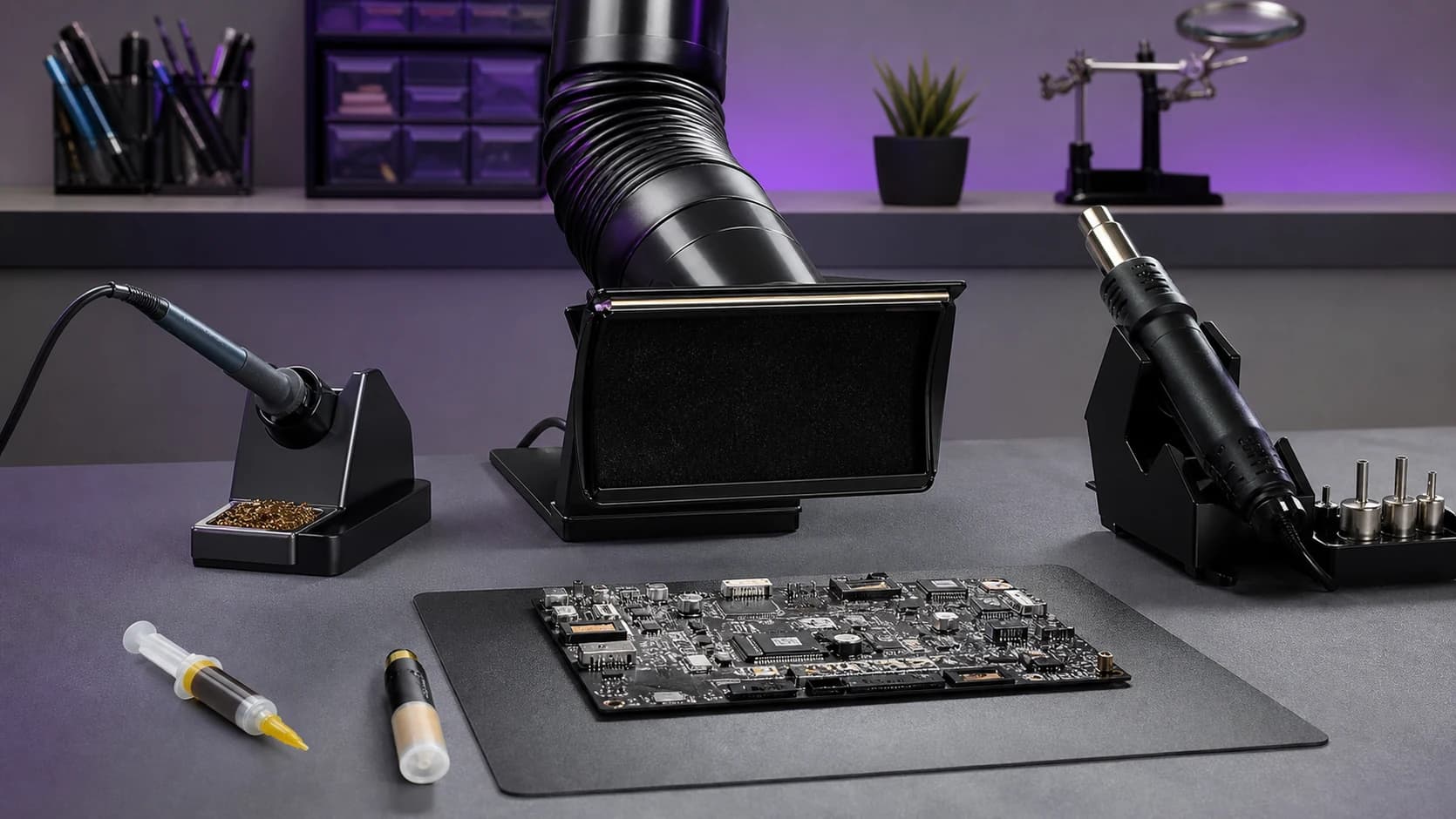 Best Solder Fume Extractors (2026): Bench Fans, Carbon Filters, and Real Ventilation