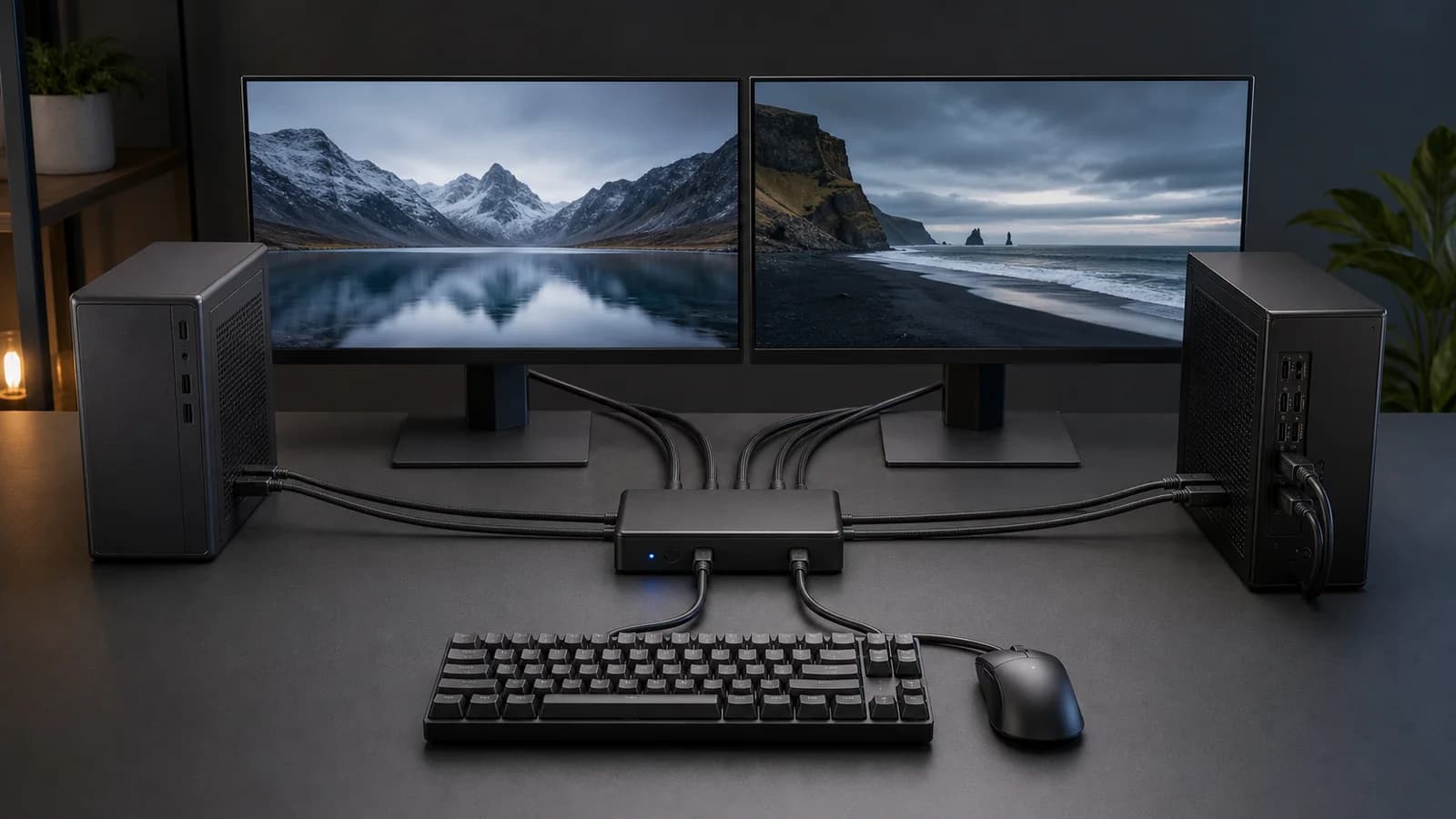 TESmart DKS202-M24 Review: High-Refresh KVM, Heavy Wiring