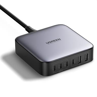 UGREEN Nexode 200W GaN Desktop Charger (6-Port) — Best value
