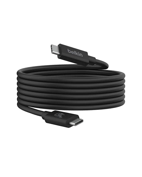 Belkin USB4 Cable 240W 20Gbps 2m — Best overall