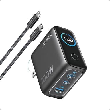 Anker Prime 100W GaN Charger (3 Ports) — Best overall